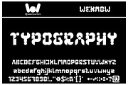 logotype Alphabet font, a Font by weknow (Thumbnail 4 of 5)