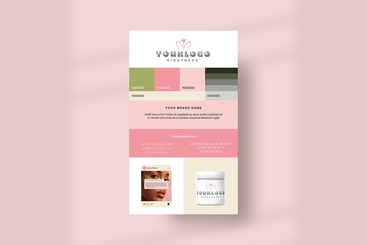 Brand Board Templates, a Branding & Logo Template by My Template Studio (Photo 7 of 10)