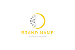 Sun Logo Design Premium Vector