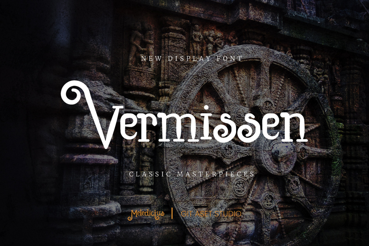 Meledictus Decorative Font, a Handwritten Font by gitasetstudio (Photo 5 of 5)