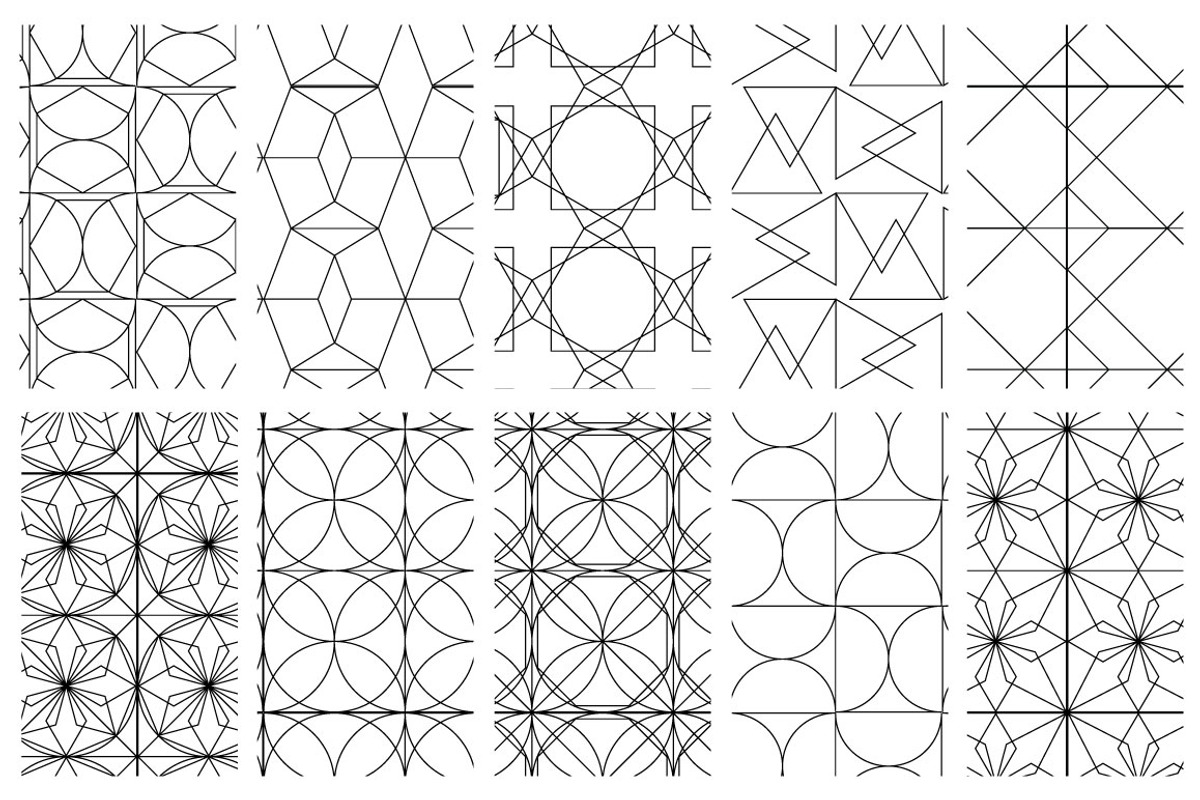 75% OFF Geo Shapes Bundle, a Pattern Graphic by ItsDianaDesign (Photo 11 of 20)
