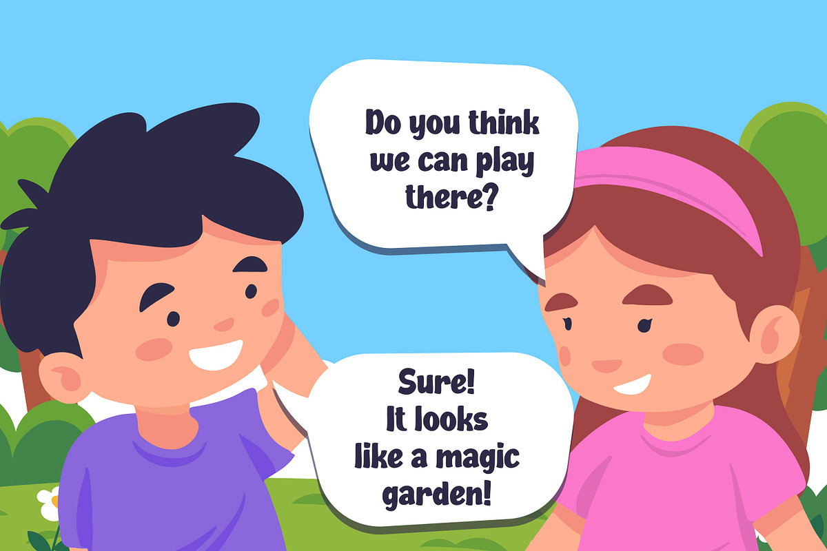 Magic Land - Fun Display Font, a Font by Gumrega Studio (Photo 2 of 8)