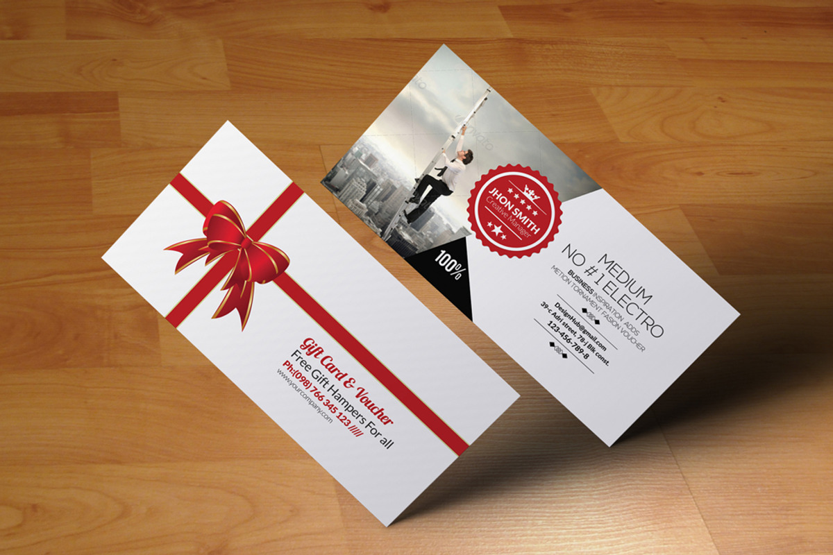 Multi Use Business Gift Voucher, an Invitation Template by Psd Templates (Photo 2 of 2)