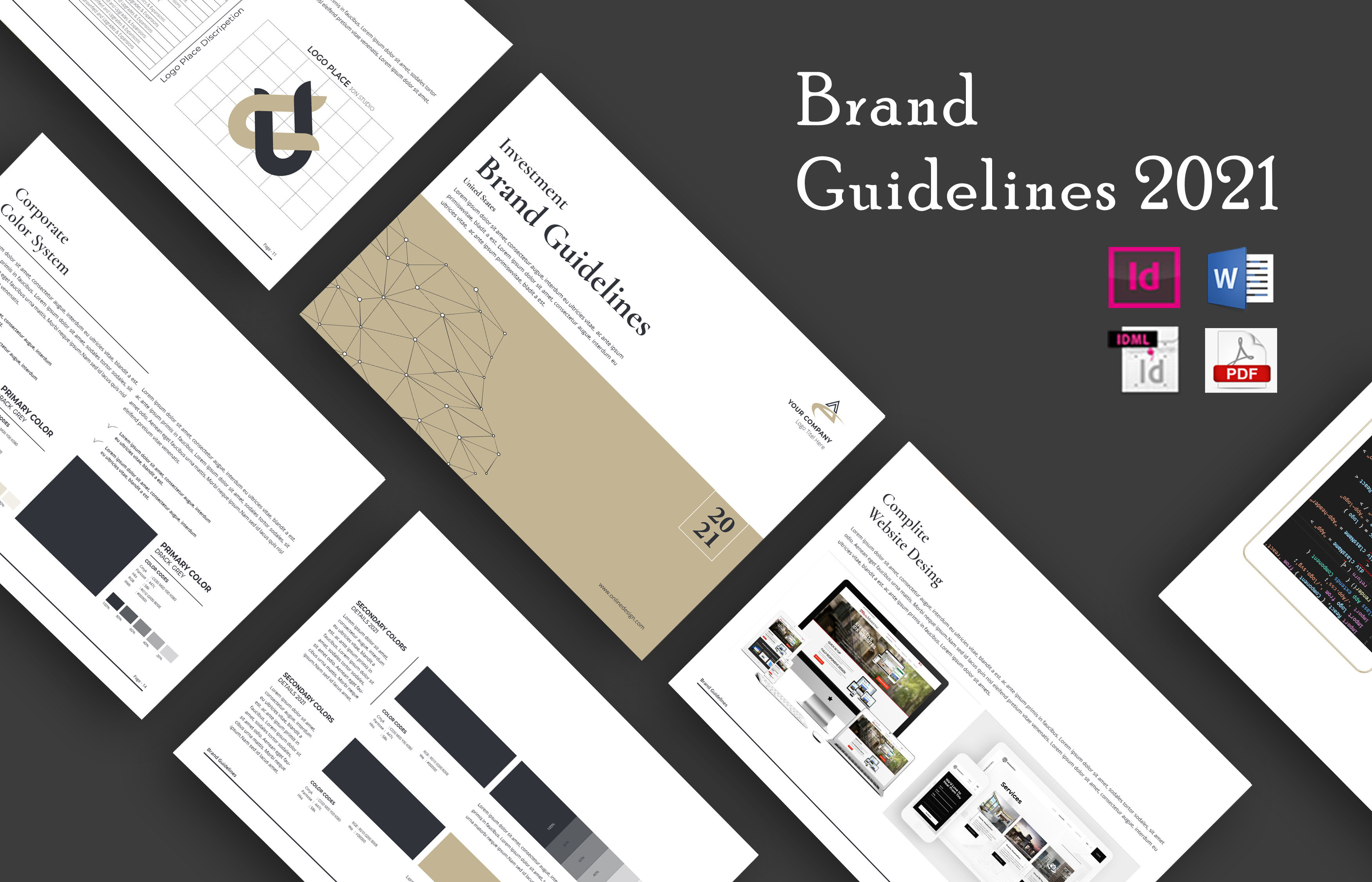 202122  Brand Guidelines by Obayes  Creative Market