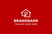 Letter P Home Modern Logo, a Branding & Logo Template by Pray Art Design Studio (Thumbnail 2 of 2)