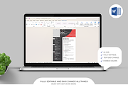 Resume - CV Template | Canva | Word, a Resume Template by Template Zone (Thumbnail 5 of 5)
