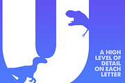 Dinosauce Font, a Sans Serif Font by Salt & Pepper Designs (Thumbnail 4 of 7)