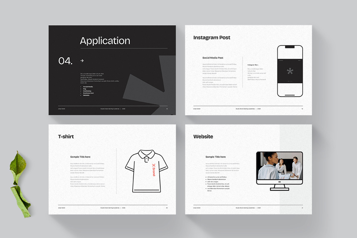 Brand Guidelines Template | Canva, a Brochure Template by HiveArts (Photo 6 of 7)