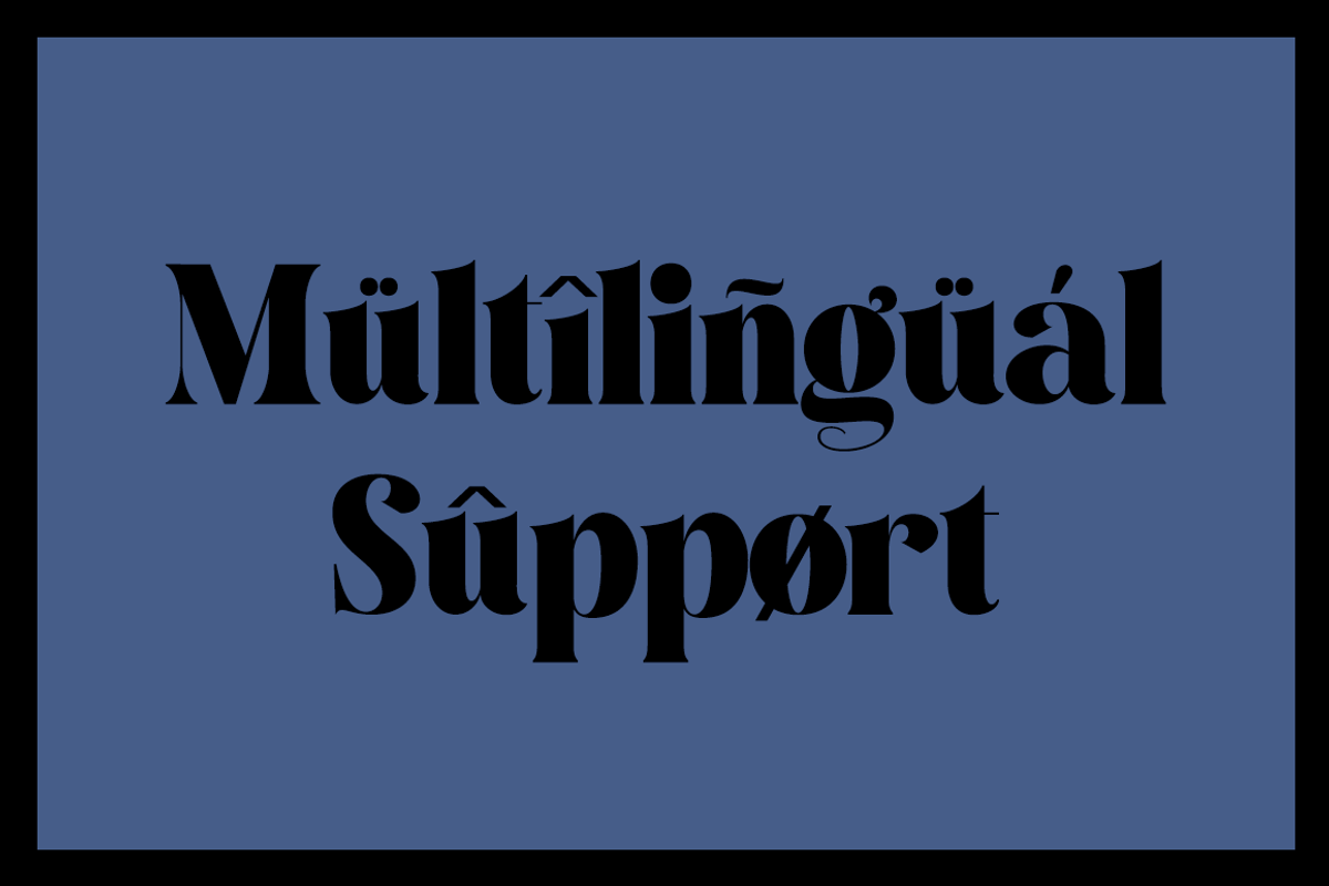 Memoriale - Logo Font, a Serif Font by RockboyStd (Photo 8 of 12)