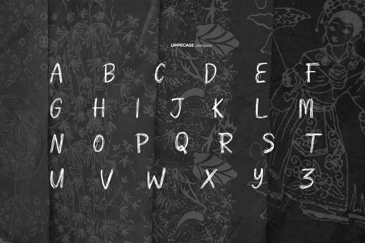 Budoyo Obor | Scribbles Font, a Handwritten Font by Denustudios (Photo 13 of 15)