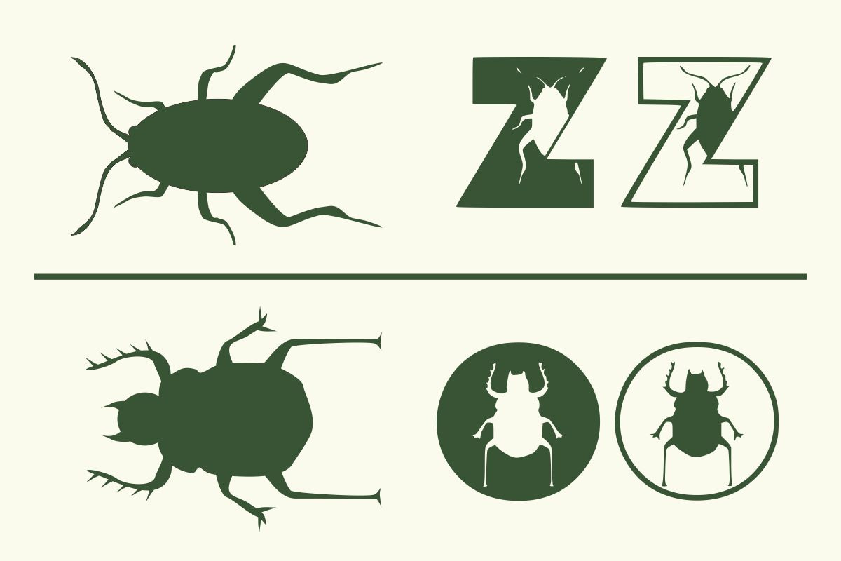 Insect AZ Font, a Symbol Font by Fourteen Letter (Photo 7 of 8)