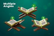 Ramadan and Eid Mubarak 3D Icons, an Object Illustration by Lumina_ui_ux202 (Thumbnail 5 of 6)