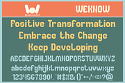 Collect the moment, a Font by weknow (Thumbnail 4 of 8)