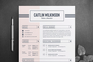 Job Resume / CV Word Template