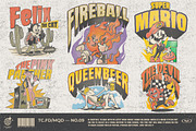 Mc.Queen display font + badge, a Font by Tegh co. (Thumbnail 8 of 16)