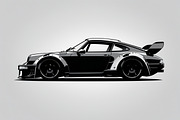 Racing Car Collection, an Illustration by Designer_Momina (Thumbnail 2 of 9)