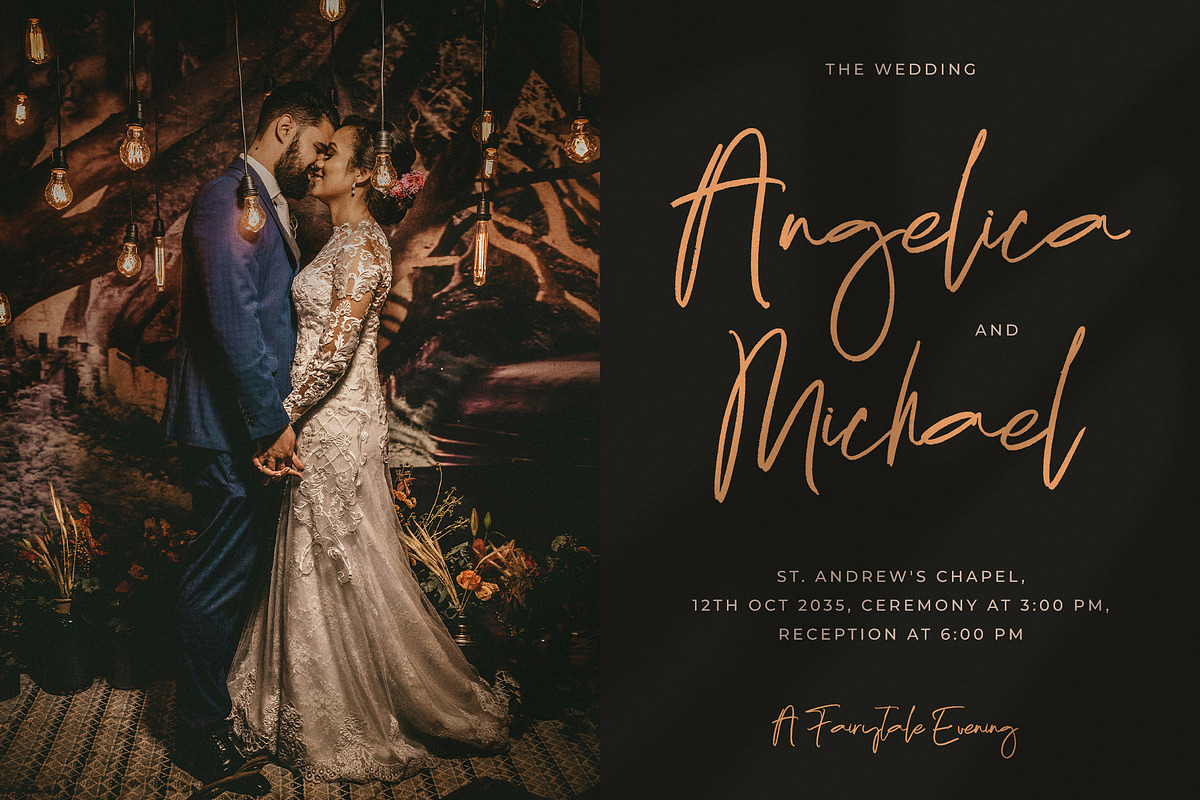 Rosther Golden, a Handwritten Font by agnyhasyastudio (Photo 3 of 10)