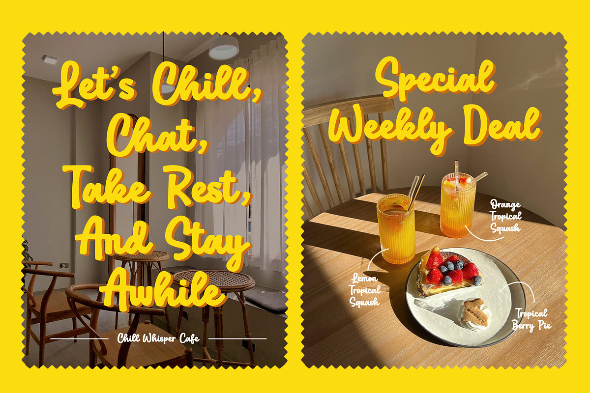 Chill Whisper - Fun Script Font, a Font by Subectype Studio (Photo 6 of 10)