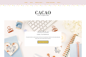 Cacao Minimal WP Genesis Theme