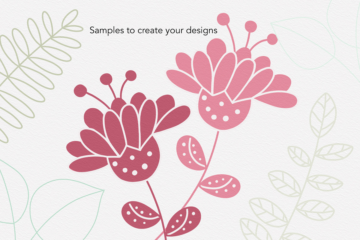 Lovely Floral Doodles, a Brush Add-On by Sense Library (Photo 17 of 30)