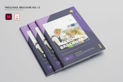 Preschool Brochure Vol.15, a Brochure Template by Bewalrus Studio (Thumbnail 1 of 10)