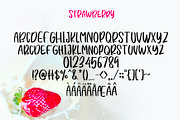 Strawberry - handwritten font, a Script Font by Yuby Creative (Thumbnail 8 of 9)