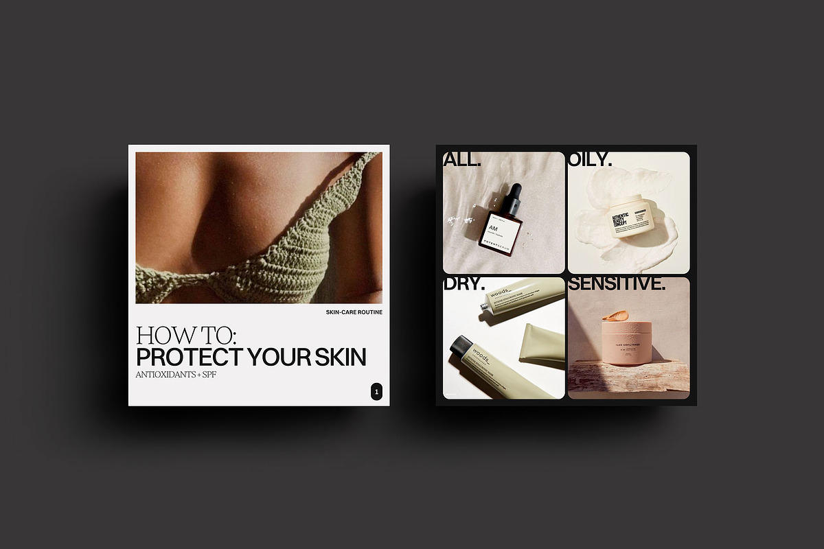 Beauty Social Media Template, a Social Media Template by Moscovita Studio (Photo 10 of 38)