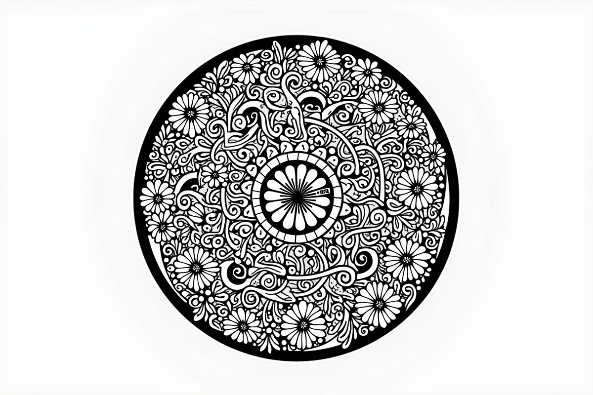 Mandala Cut Files for Cricut Crafts, an Illustration by musafir_fashion (Photo 5 of 9)