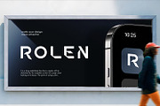 KLOEMA Logo Modern Bold Font, a Sans Serif Font by WhymoreArt (Thumbnail 4 of 11)
