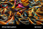 African fabric patterns. 32 images, a Background Graphic by Handmadefont (Thumbnail 2 of 10)