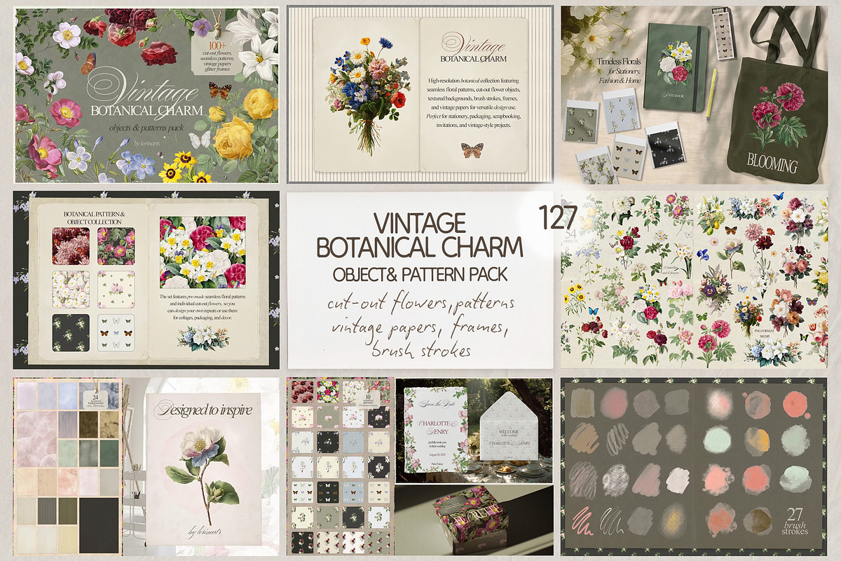 COLLAGE BUNDLE 20 in 1 (3800+), an Object Graphic by lerinartstudio (Photo 18 of 21)