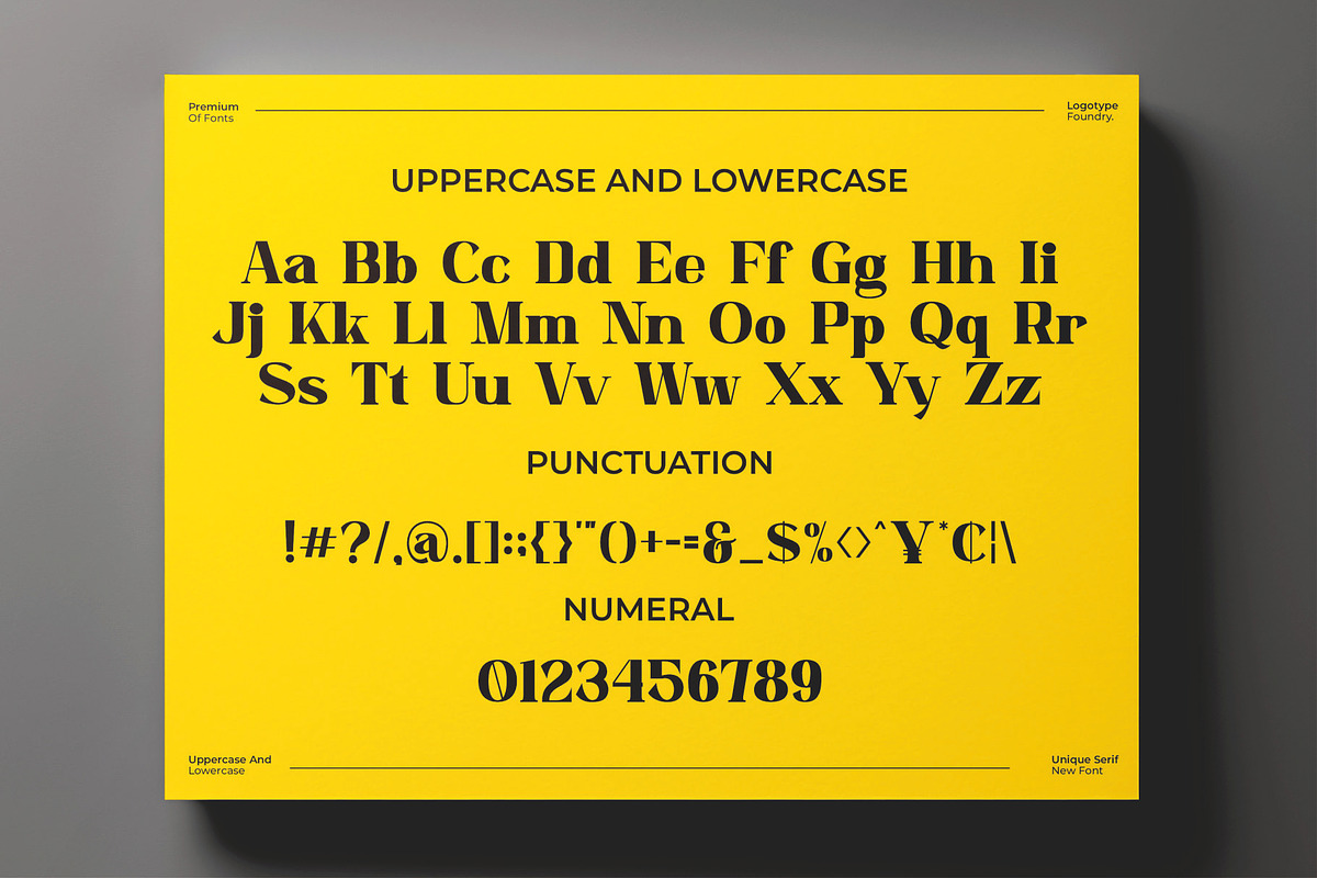 Megants || Unique Serif Font, a Serif Font by Idea Studio (Photo 5 of 5)