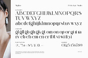 Migllon Ligature Serif  Font, a Serif Font by Perfectype (Thumbnail 8 of 8)