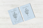 Simple thank you card template canva, a Card Template by DesignArts (Thumbnail 4 of 4)