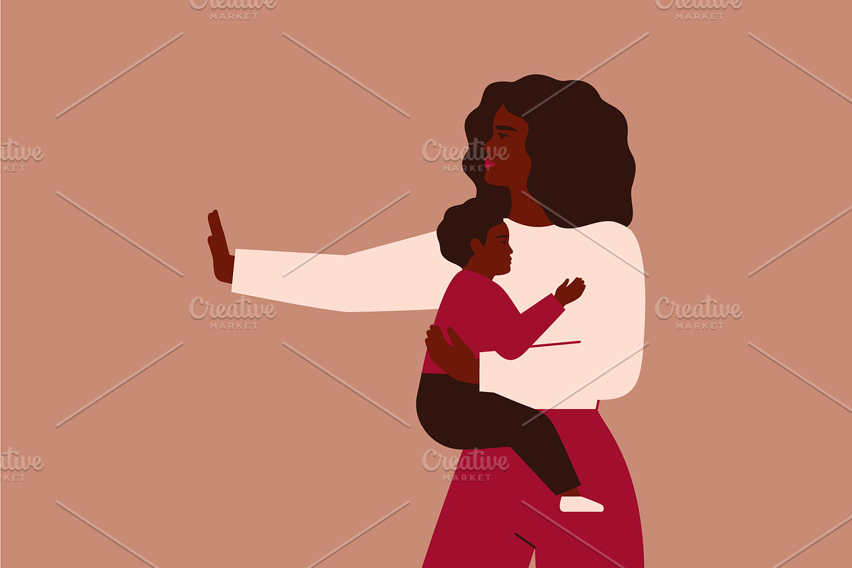 Stop Violence Against Children, an Illustration by Mary Long (Photo 3 of 4)