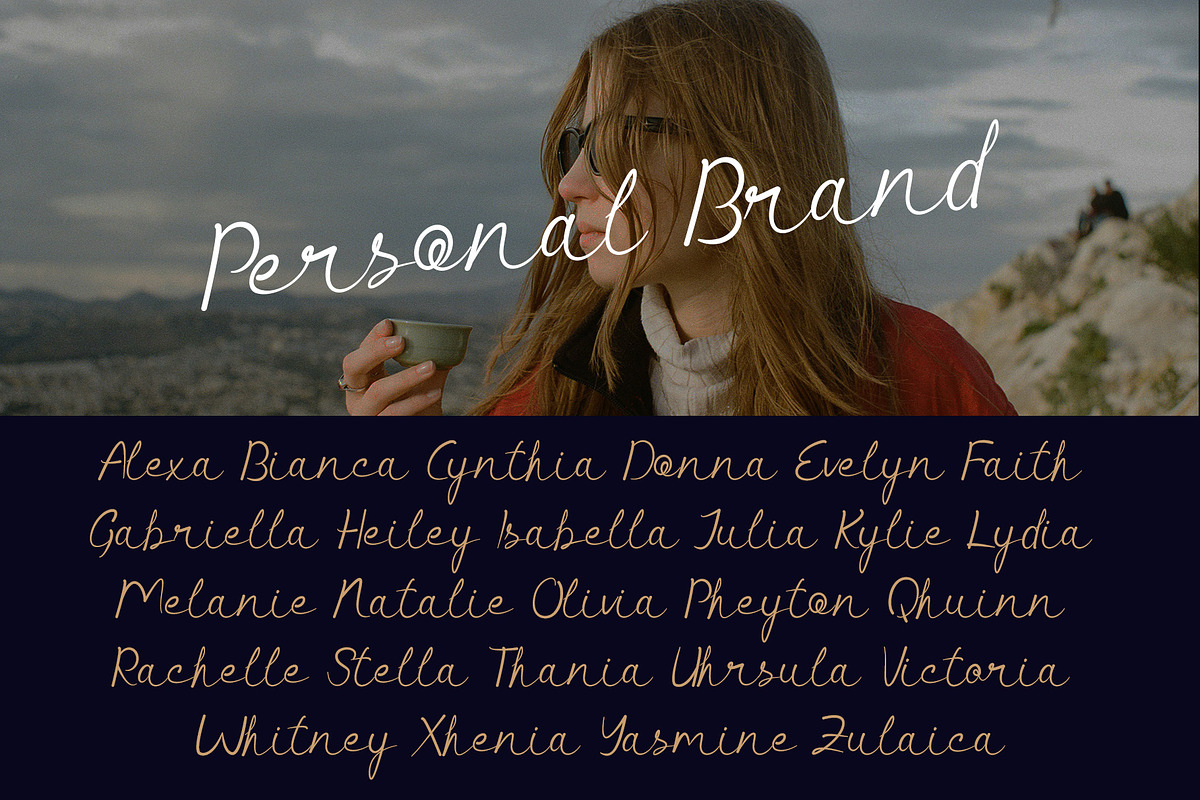 Huansa Modern Script Font, a Script Font by Bilahstudio (Photo 8 of 11)