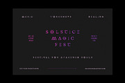 Soul Speak - cosmic symbols serif, a Serif Font by Minna Kaario (Thumbnail 9 of 13)