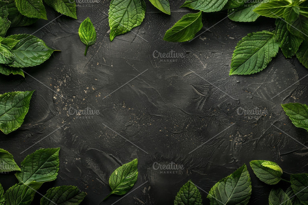 99 Frames of green leaves, a Nature Photo by Handmadefont (Photo 91 of 100)