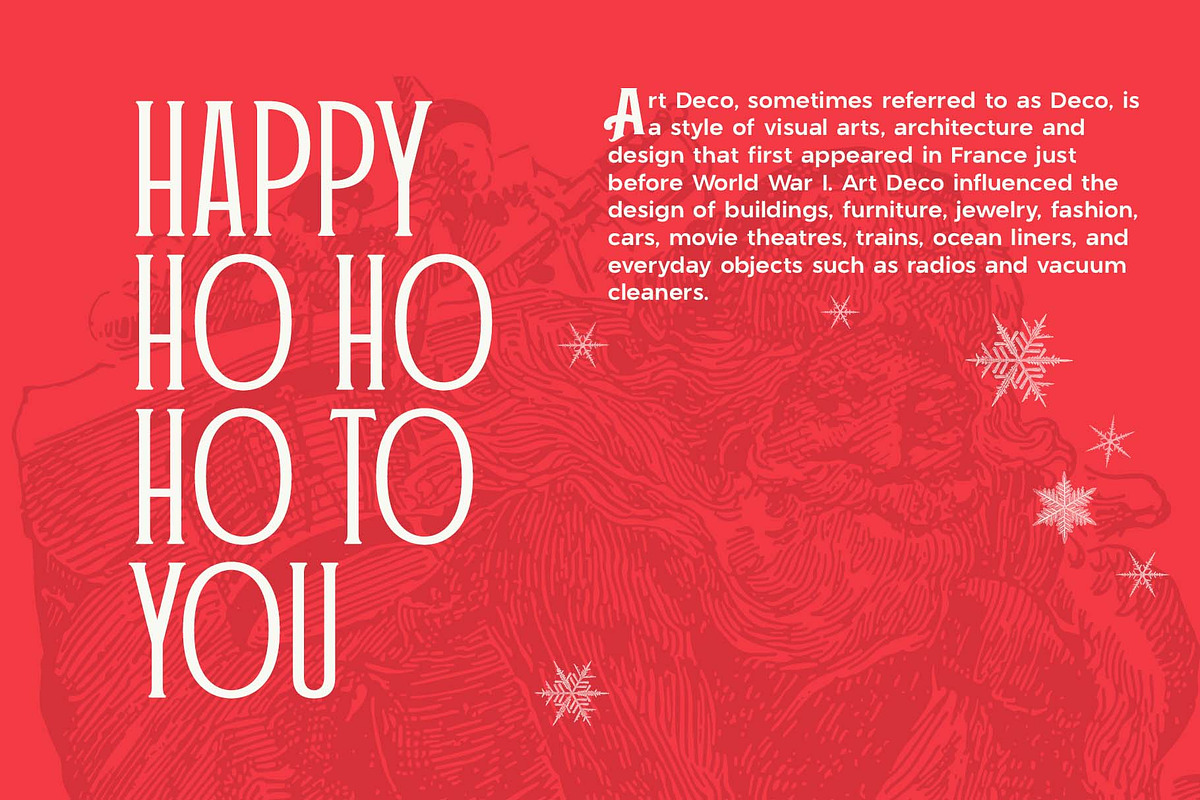 The Christmas Font Duo – Elegant & F, a Font by Headfonts (Photo 6 of 10)