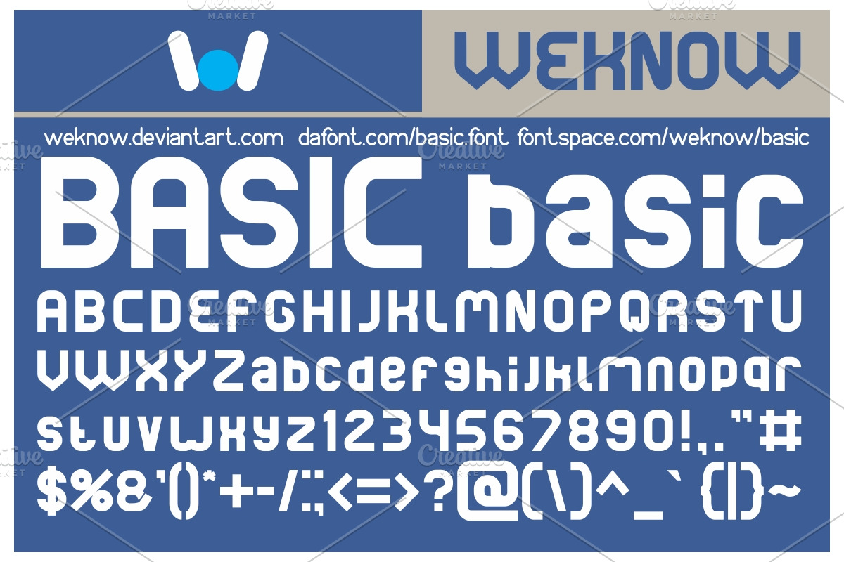 basic font preview 5