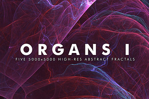 Organs I - Fractal Background Art