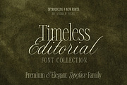 Timeless Editorial - Elegant Serif, a Script Font by AndrewPixelType (Thumbnail 1 of 17)