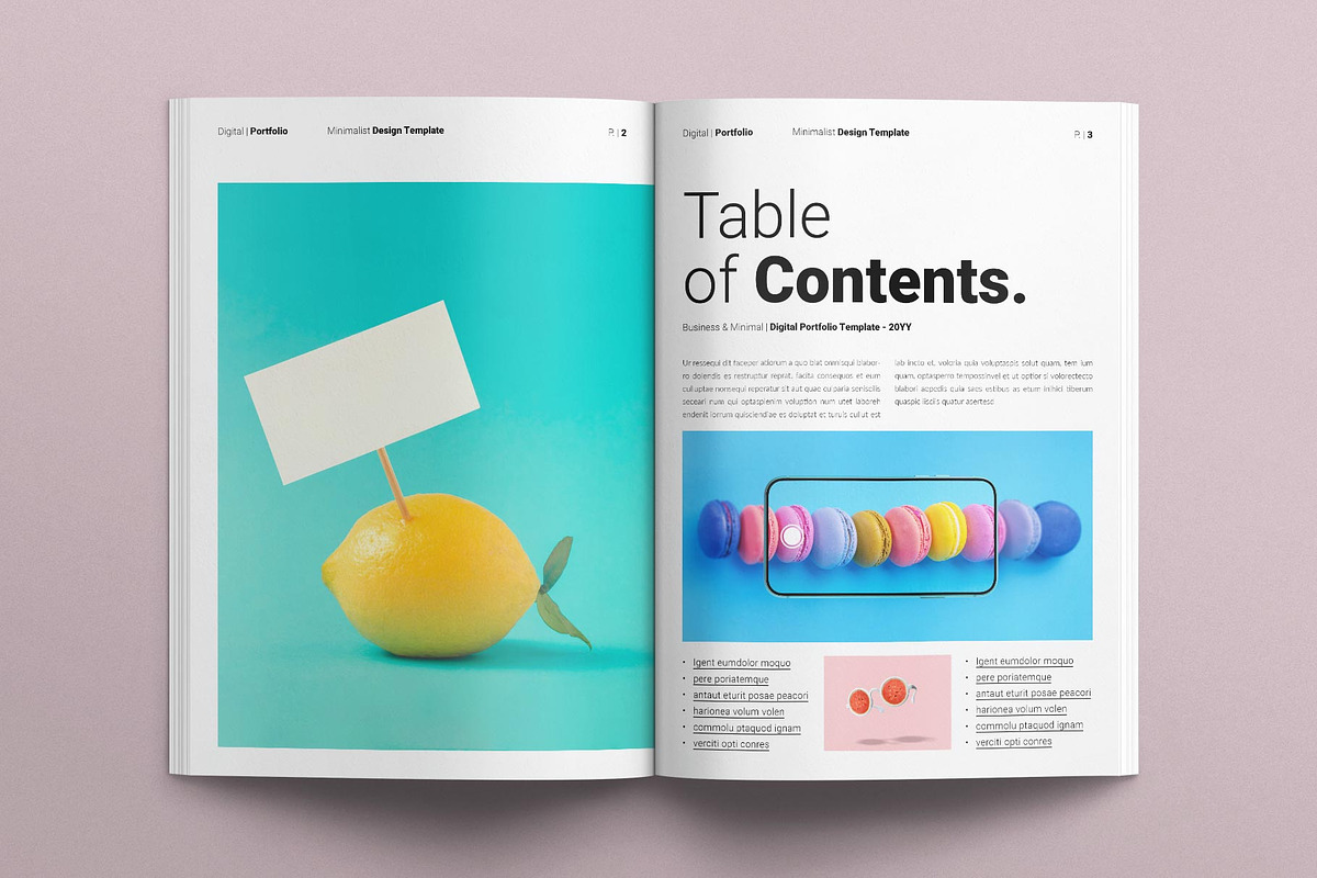 Digital Portfolio Template - 20 Page preview 2