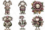 Whimsical Thanksgiving Clipart Bundl, an Illustration by DreamPrint404 (Thumbnail 5 of 7)