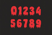 Zombie Attack Horror Font, a Blackletter Font by Fourteen Letter (Thumbnail 5 of 5)