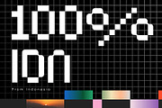 Pigxel - Modern Pixel Typeface, a Serif Font by delipensil (Thumbnail 2 of 9)