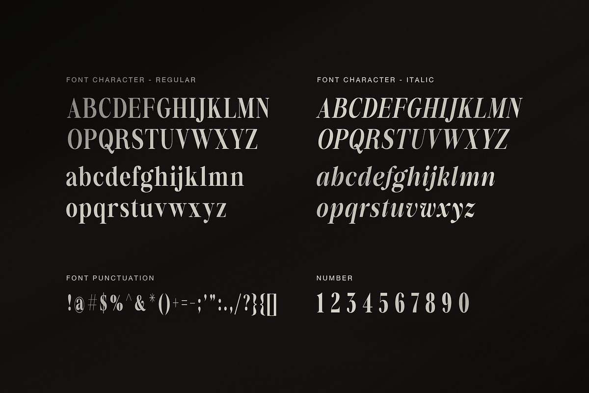 New Back Elegant Family Serif Font, a Serif Font by Perfectype (Photo 8 of 8)