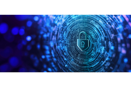 Cyber Security Concept Background, a Technology Photo by BazziBa♥