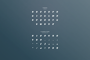 Robotie - Futuristic Typeface, a Serif Font by garismantra (Thumbnail 3 of 4)