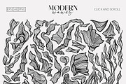 Modern Waves - Art Print Creator, a Decorative Illustration by ilonitta (Thumbnail 3 of 14)